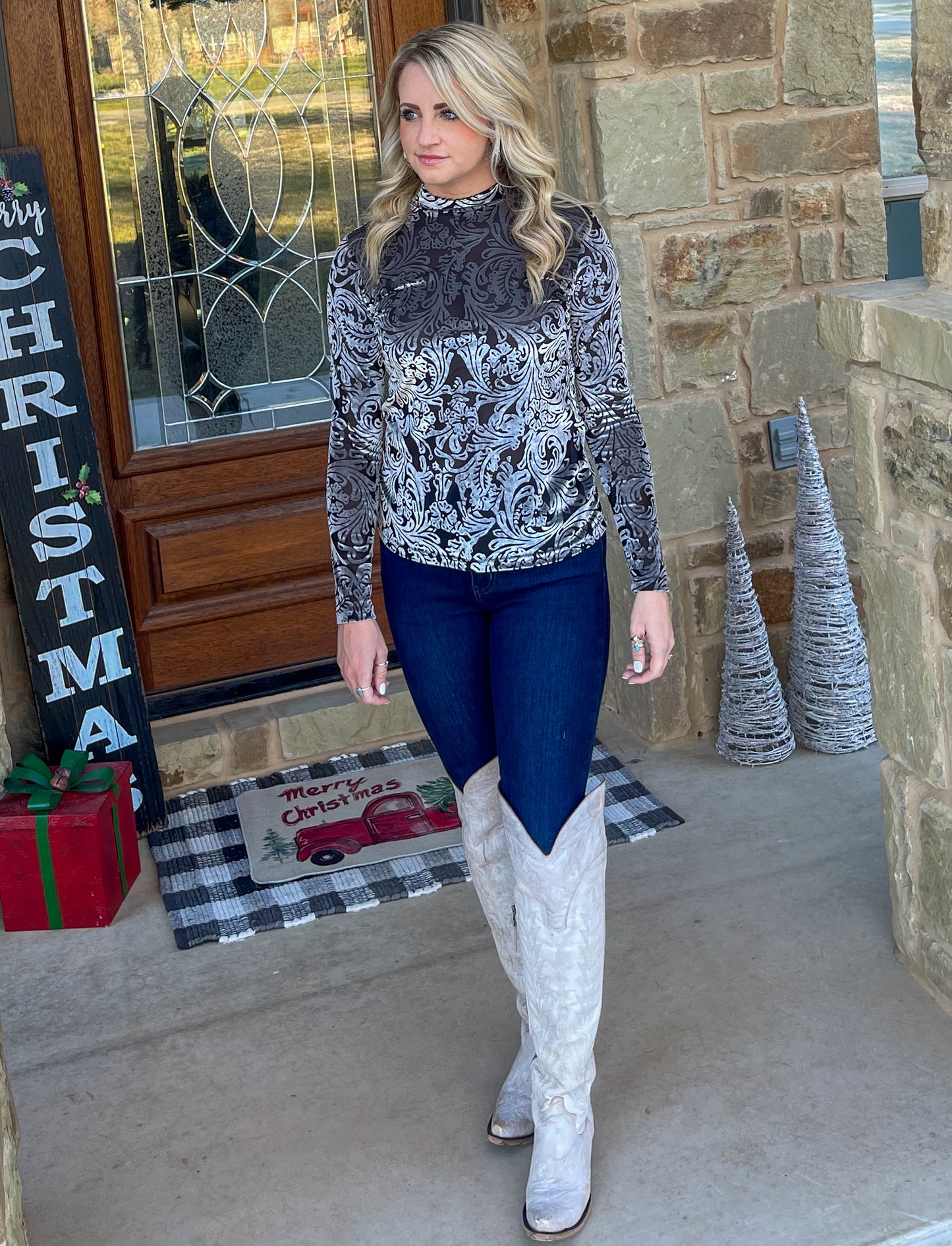 Tooled Up In Tennessee Mesh Top