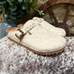 Iris Tooled Slip-Ons *Cream
