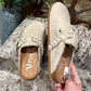 Iris Tooled Slip-Ons *Cream