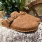 Iris Tooled Slip-Ons *Tan