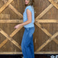 The Heather Top *Blue
