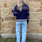 Navy Horses Pullover