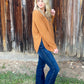 Texana Concho Sweater *Caramel