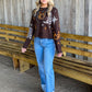 Metallic Cowboy Sweater