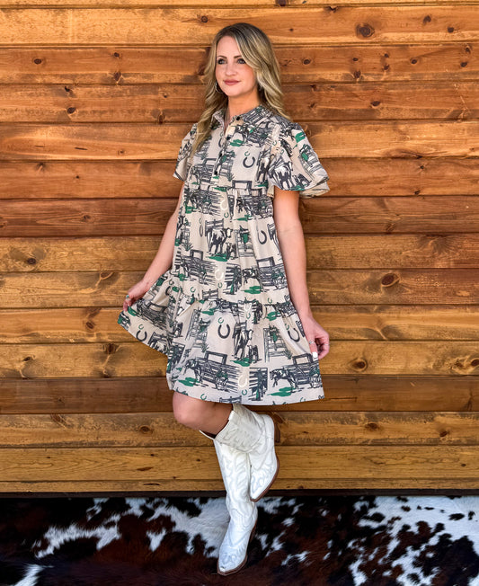Hitchin' Post Dress