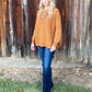 Texana Concho Sweater *Caramel