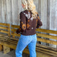 Metallic Cowboy Sweater