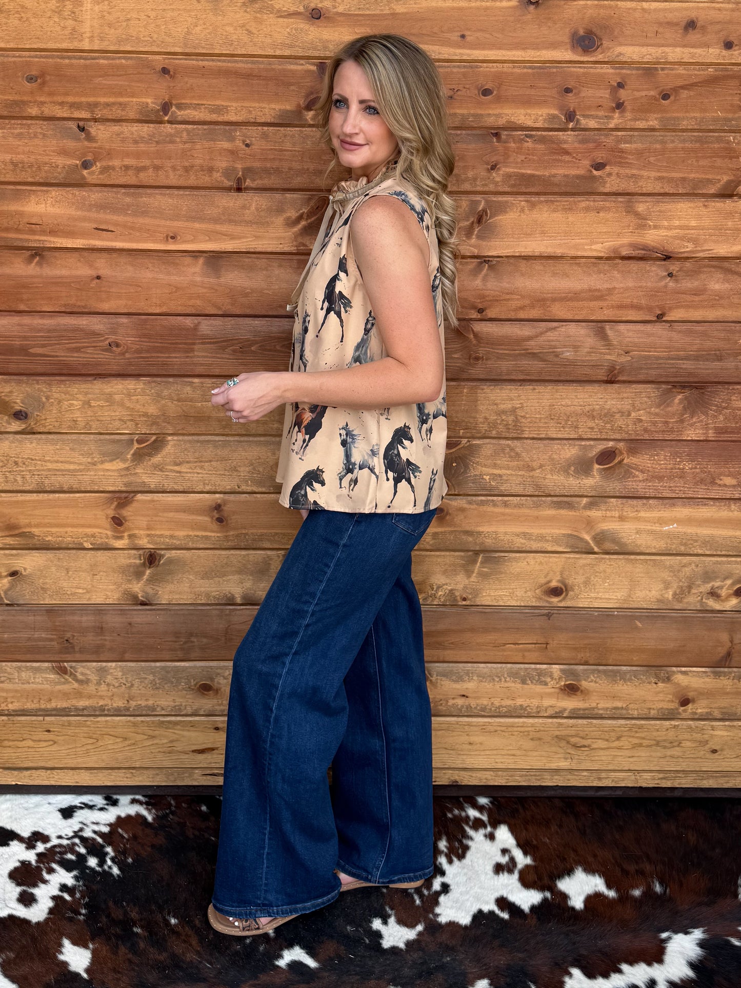 Painted Horses Dress Tank