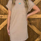 Jolene T-Shirt Dress *Mocha