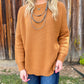 Texana Concho Sweater *Caramel