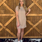 Jolene T-Shirt Dress *Mocha