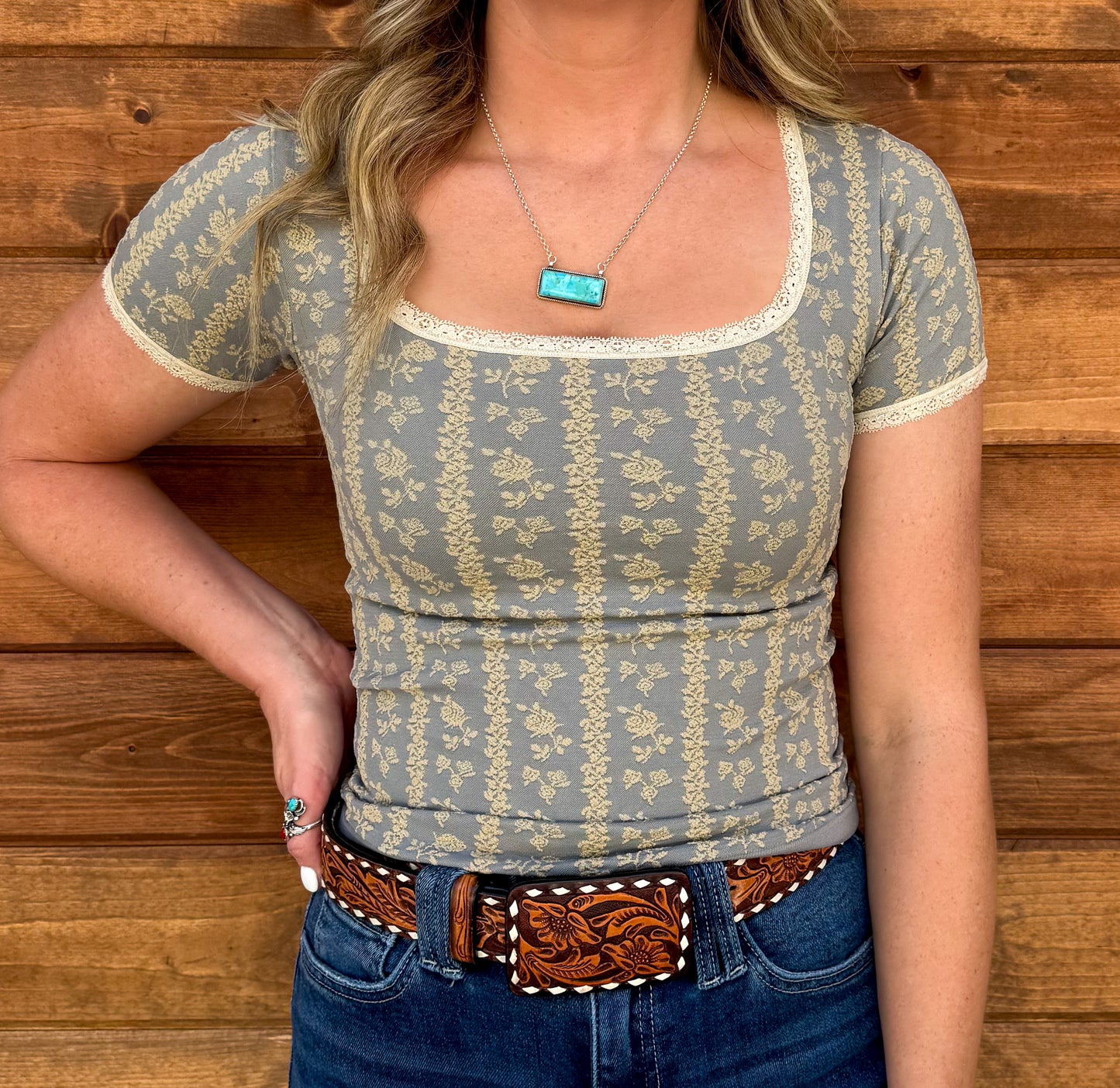 The Abigail Floral Top