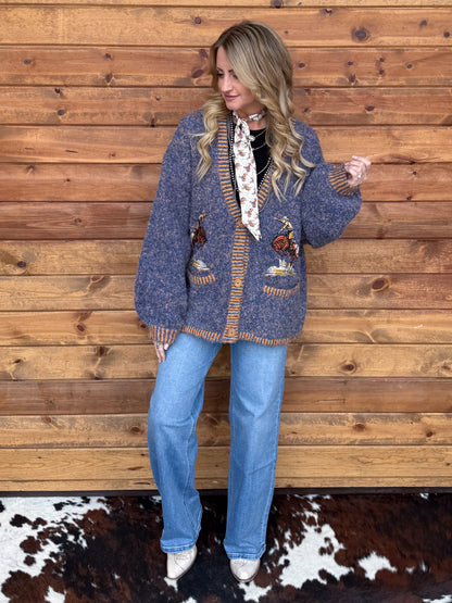 Cowboy Cardigan