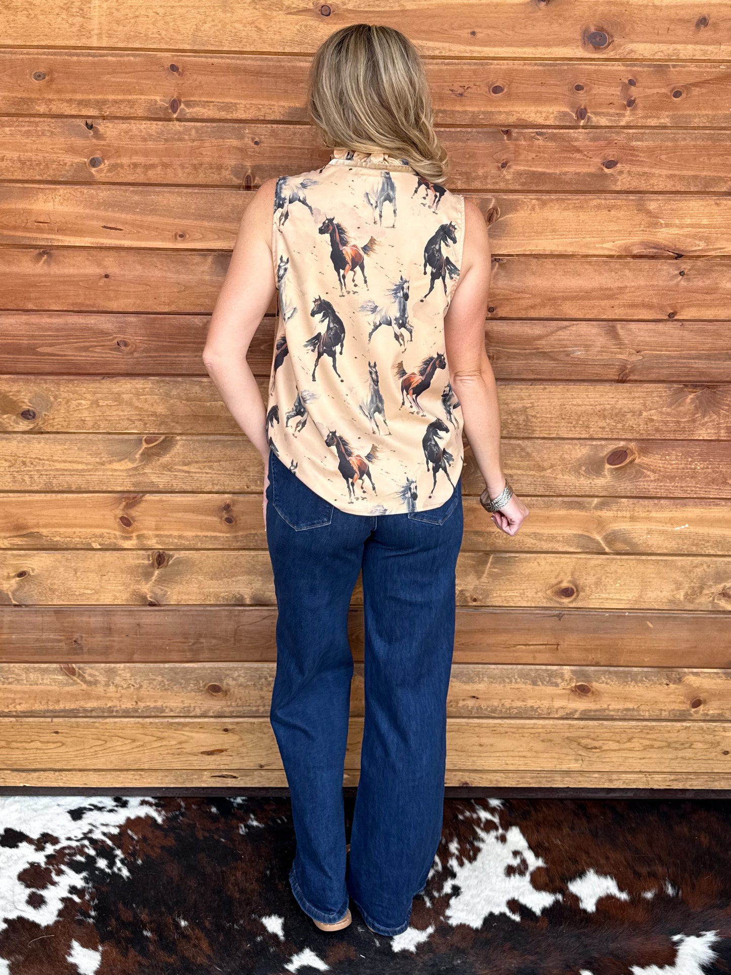 Painted Horses Dress Tank