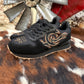 The Western Tennis Shoes *Black