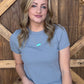 The Abby Top *Pebble
