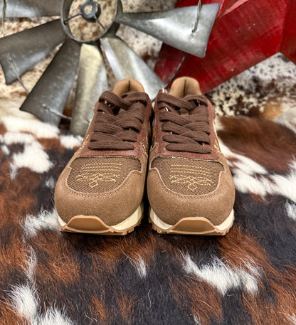 The Western Tennis Shoes *Brown