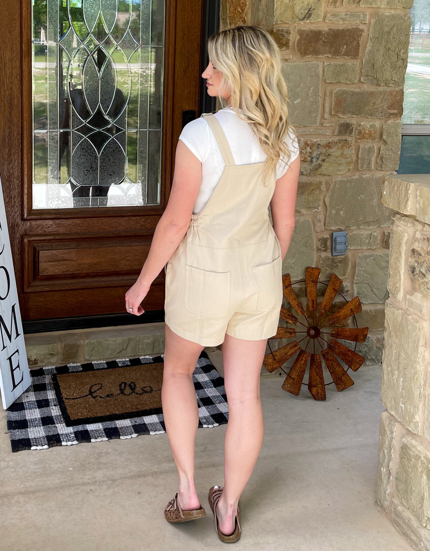 Shelby Overalls Romper