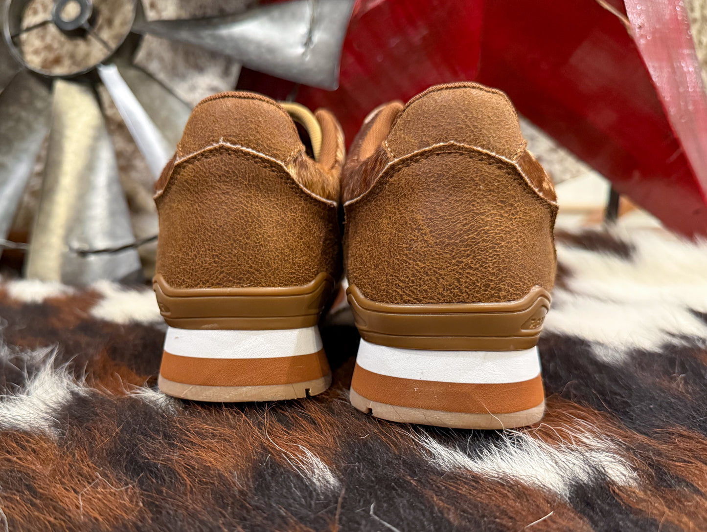 The Western Tennis Shoes *Cowhide