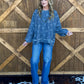 All Things Western Collage Sweatshirt *Denim