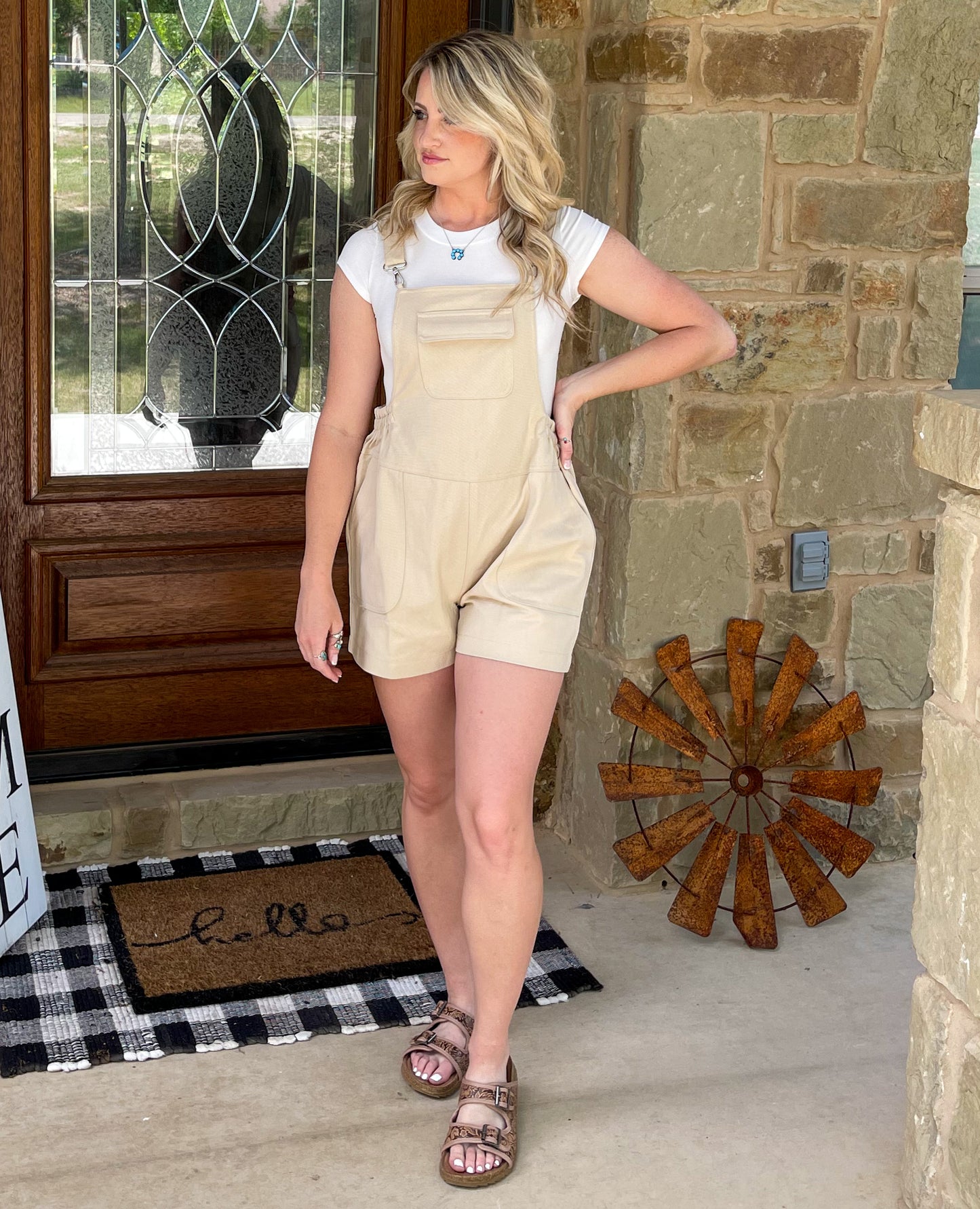 Shelby Overalls Romper