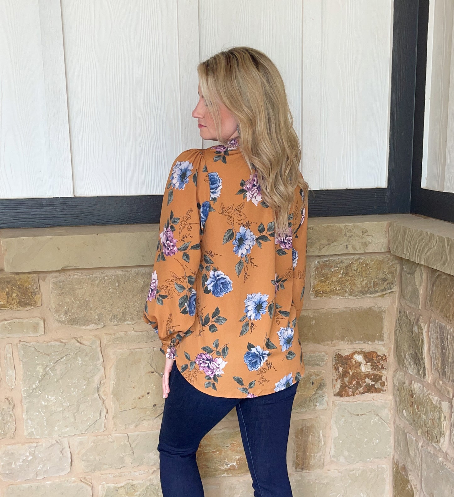 Sweet Caroline Top in Mustard