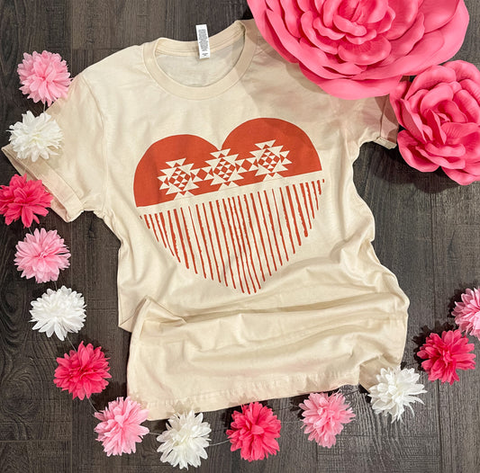 Rustic Heart Tee