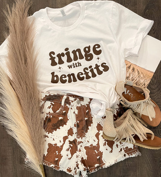 Fringe with Benefits Tee