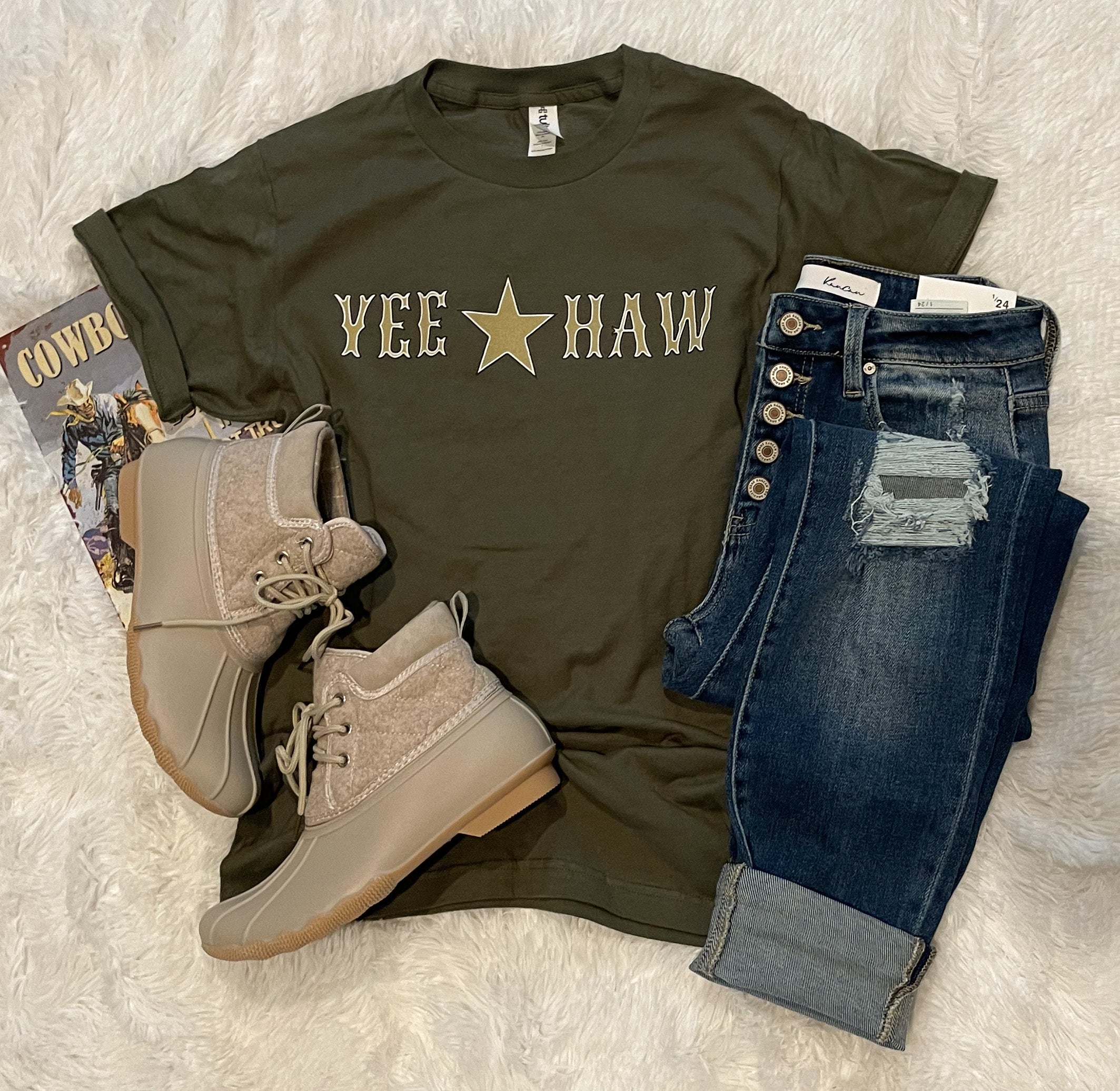 Yee-Haw Tee – The Rustic C Boutique