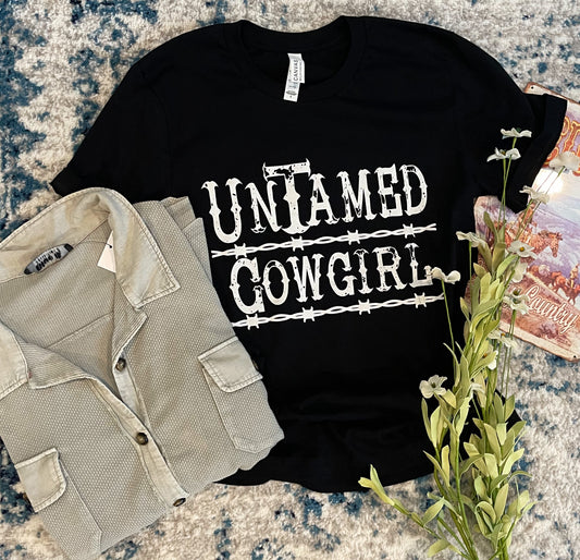 Untamed Cowgirl Tee