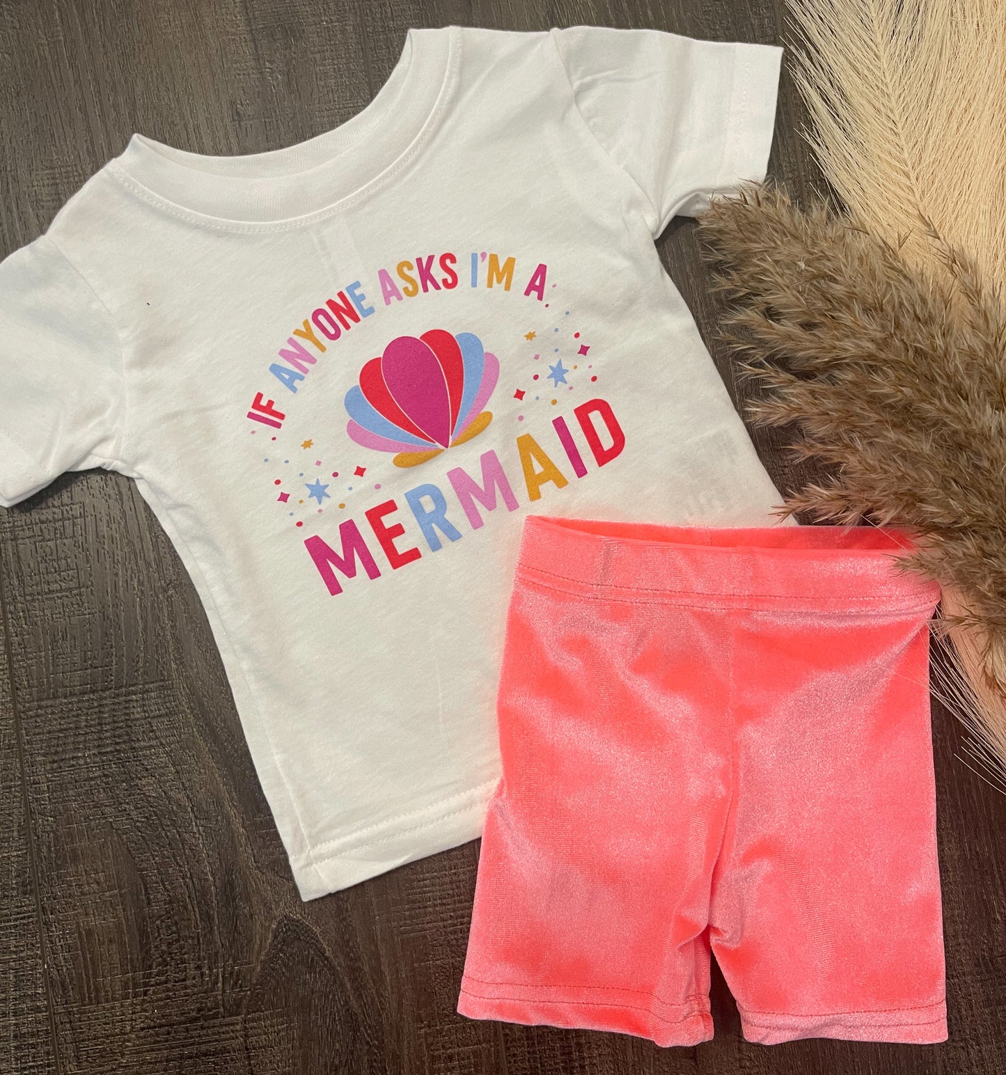 Mermaid Tee & Short Set