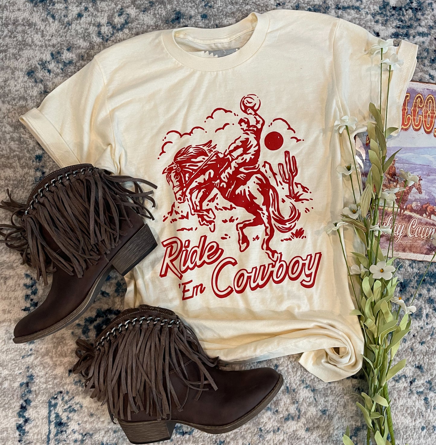 Ride ‘Em Cowboy Tee